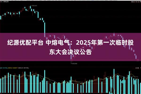 纪源优配平台 中熔电气：2025年第一次临时股东大会决议公告